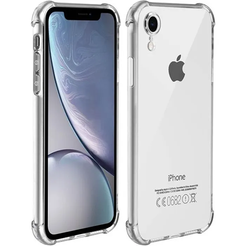 Coque silicone transparante angles renforcé