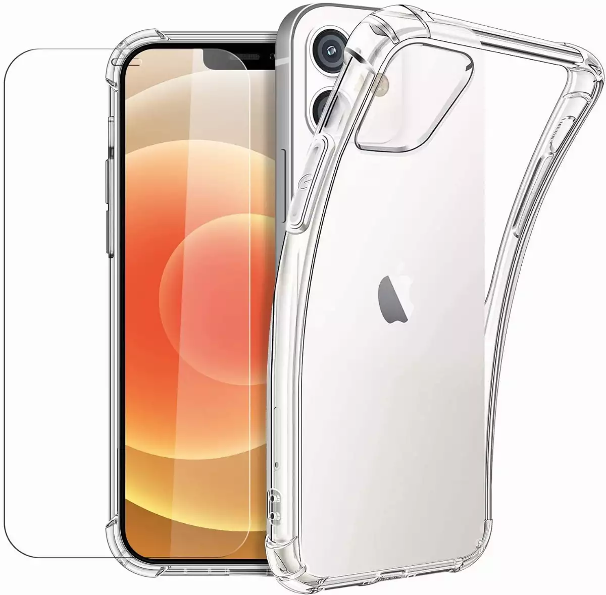 Coque silicone transparante angles renforcé